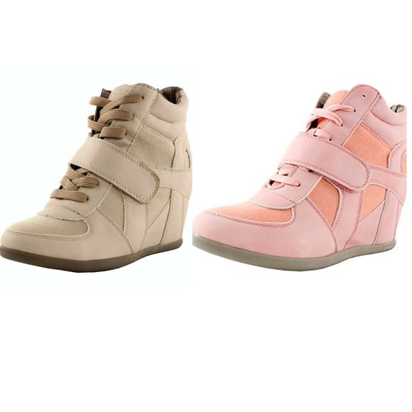 top moda wedge sneakers